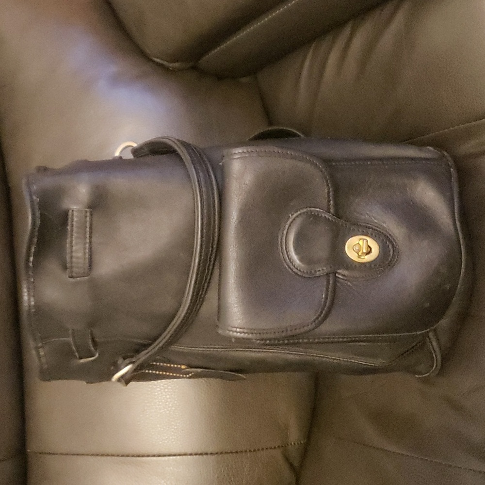 Coach Large Black Duffle Bag
